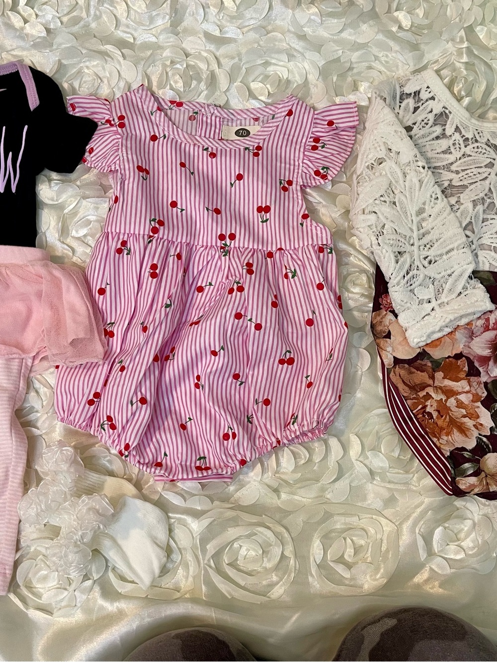 Baby clothes bundle cleaning out my closet 3/6 months